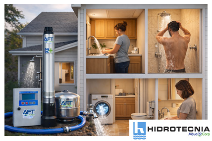 Bomba de Agua Sistema de presión Constante AFT